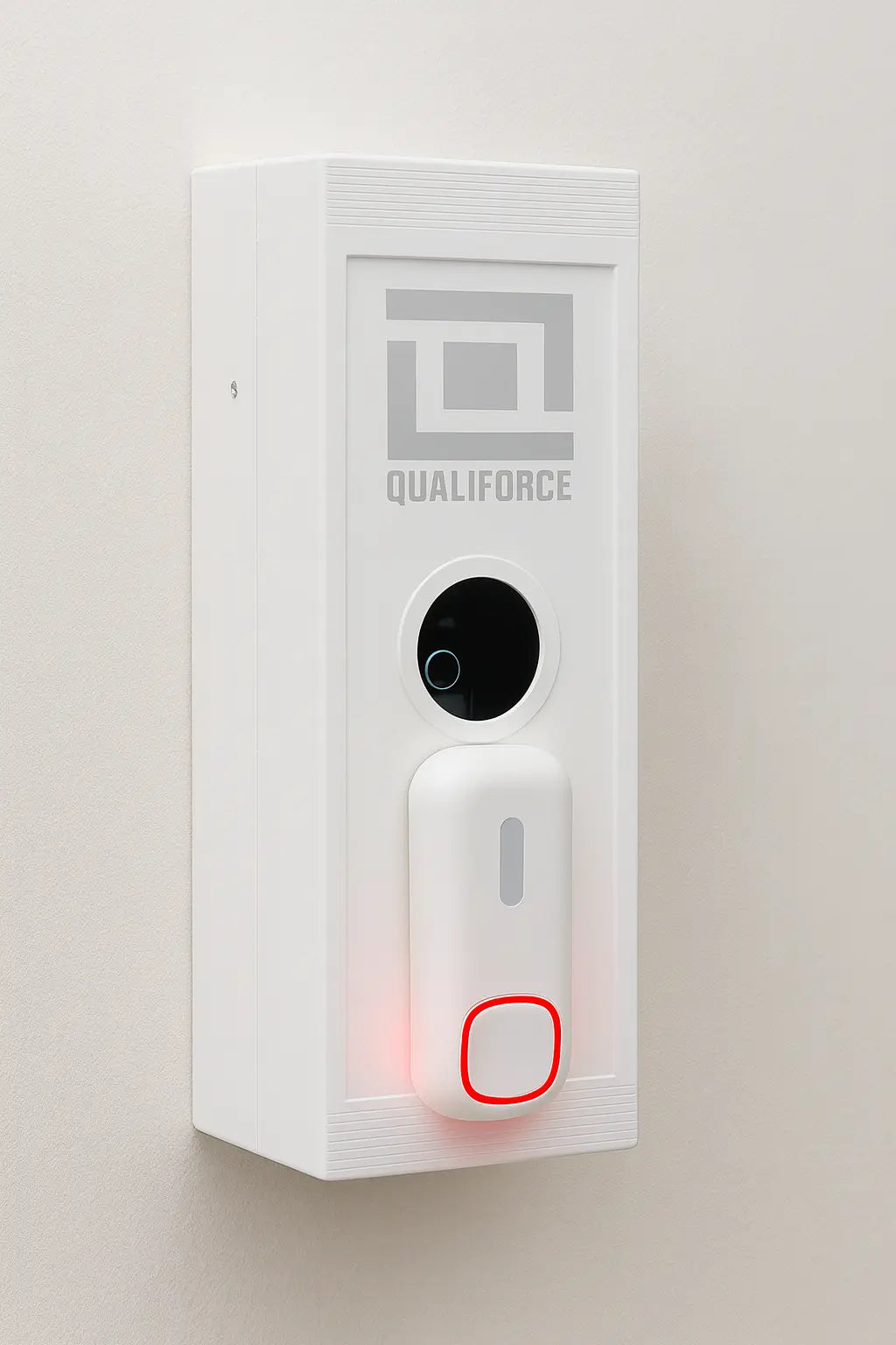 Alarme avec diffuseur de gaz lacrymogène 100% autonome QGAZ 150 Qualiforce Qualiforce