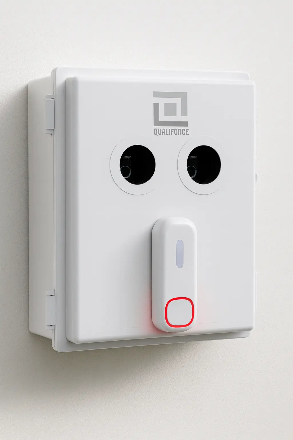 Alarme avec diffuseur de gaz lacrymogène 100% autonome QGAZ 450 Qualiforce Qualiforce