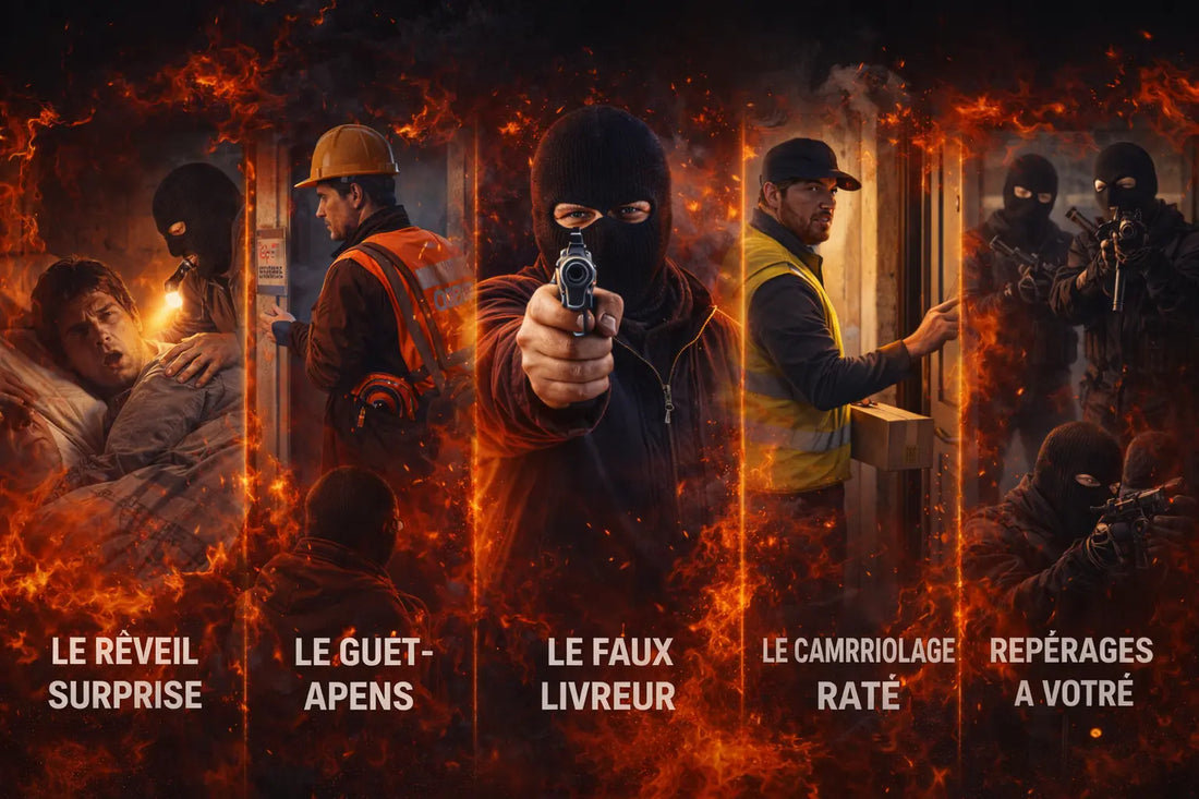 Home-jacking : les 10 tactiques d'intrusion les plus utilisés par les cambrioleurs aujourd’hui