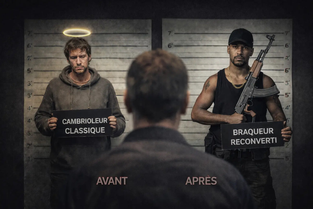 Home-jacking : profil des auteurs - le crime par sous-traitance. Qualiforce