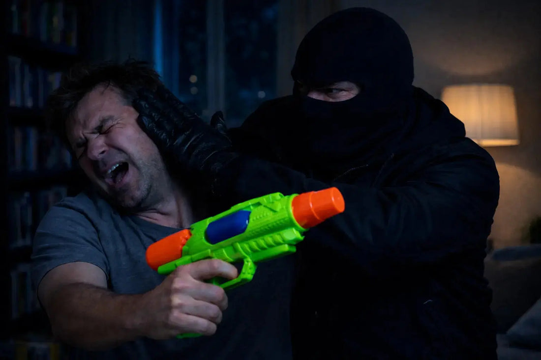 Home-jacking : La défense avec une arme létale - les questions à ce poser avant l'achat d'une arme de défense Qualiforce