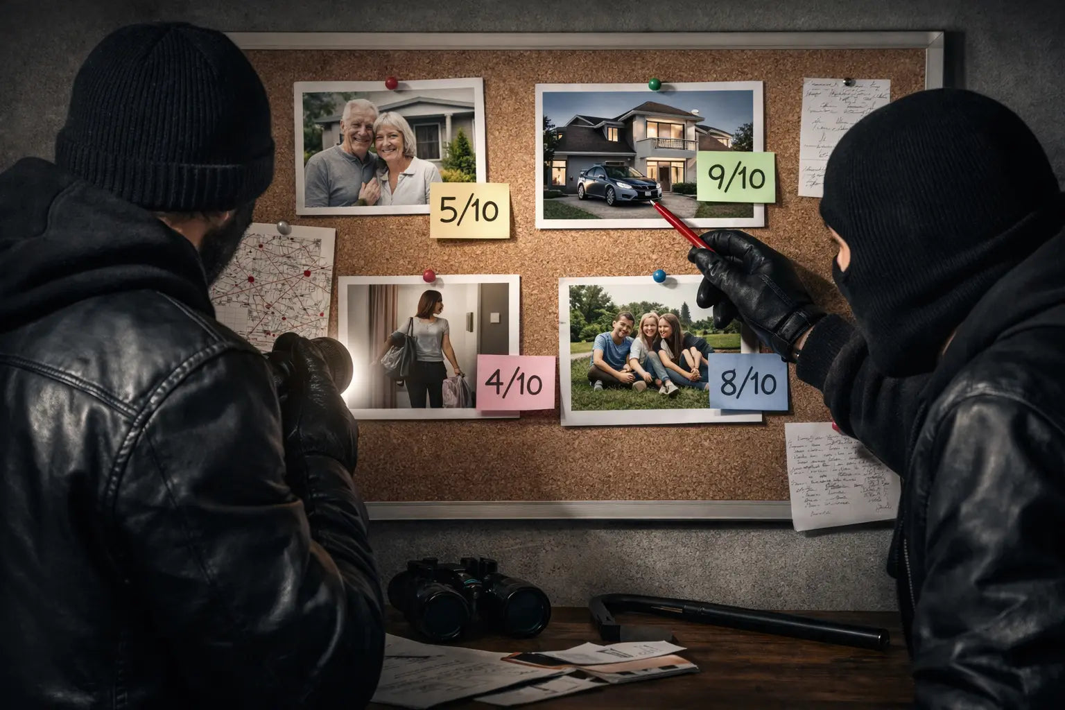 Home-jacking : évaluer une cible et son potentiel comment les auteurs construisent leur décision Qualiforce