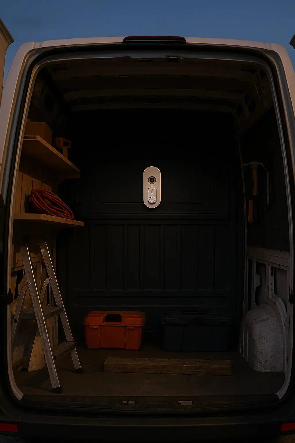 Alarme avec diffuseur de gaz lacrymogène CS - sirène 105 Db 100% autonome QGAZ 225 Qualiforce - centrale seule Qualiforce