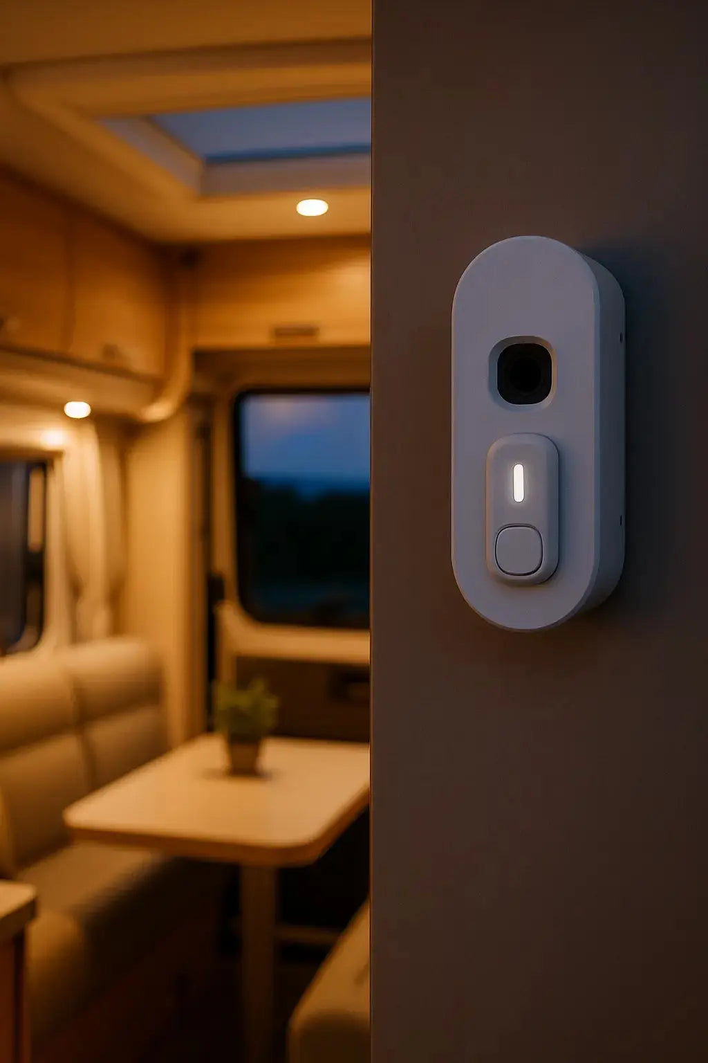 Alarme avec diffuseur de gaz lacrymogène CS - sirène 105 Db 100% autonome QGAZ 225 Qualiforce - centrale seule Qualiforce