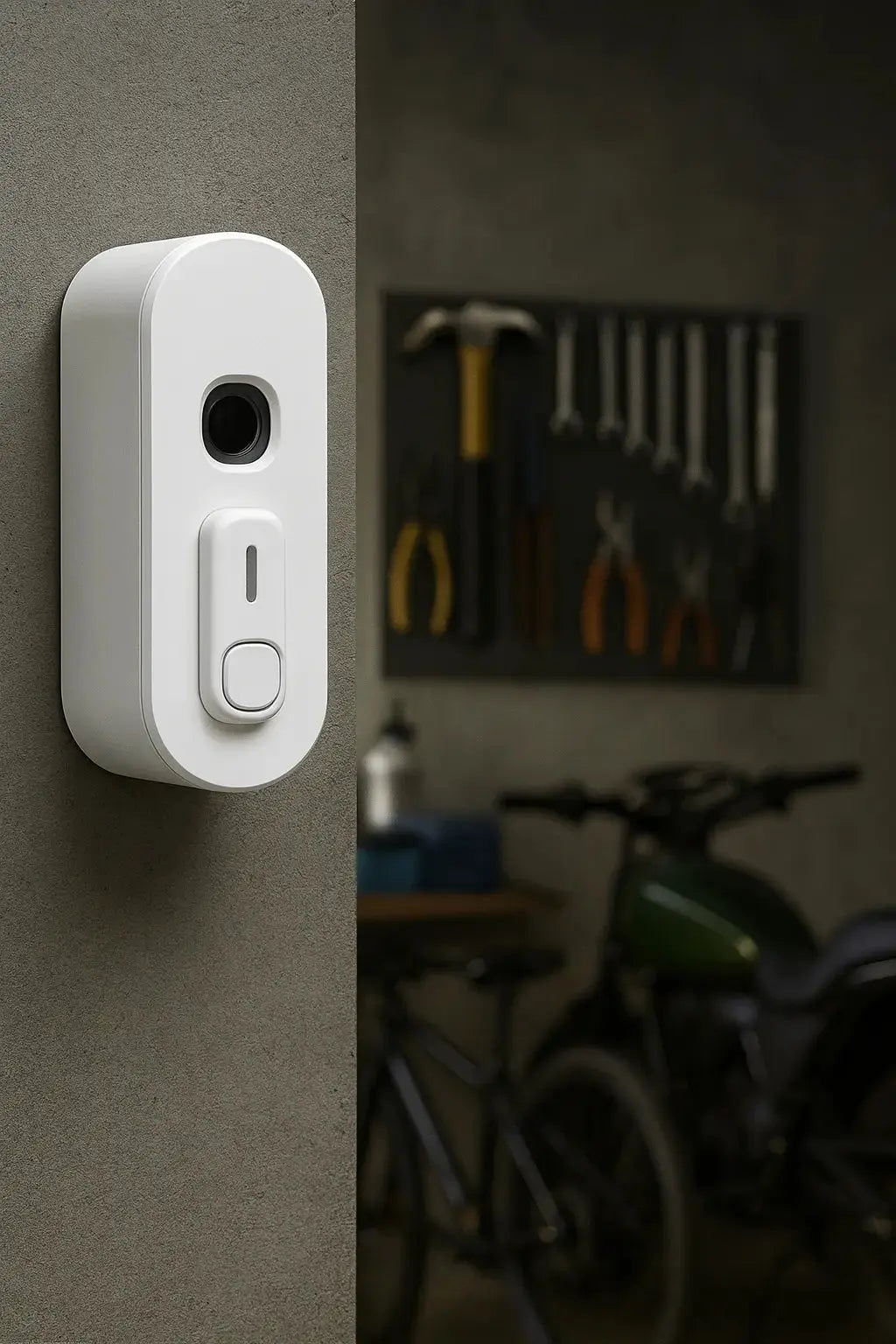 Alarme avec diffuseur de gaz lacrymogène CS - sirène 105 Db 100% autonome QGAZ 225 Qualiforce - centrale seule Qualiforce