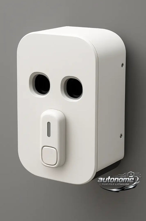 Centrale sirène alarme 105 Db avec diffuseur de gaz lacrymogène 100% autonome QGAZ 450 Qualiforce - modèle 2026 centrale seule Qualiforce