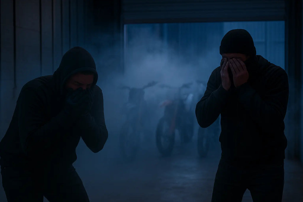 Diffuseur de brouillard de gaz lacrymogène filaire IGAZ PRO 600 double gazeuse de 100 ML boitier métal blanc - contact sec - compatible AJAX Qualiforce