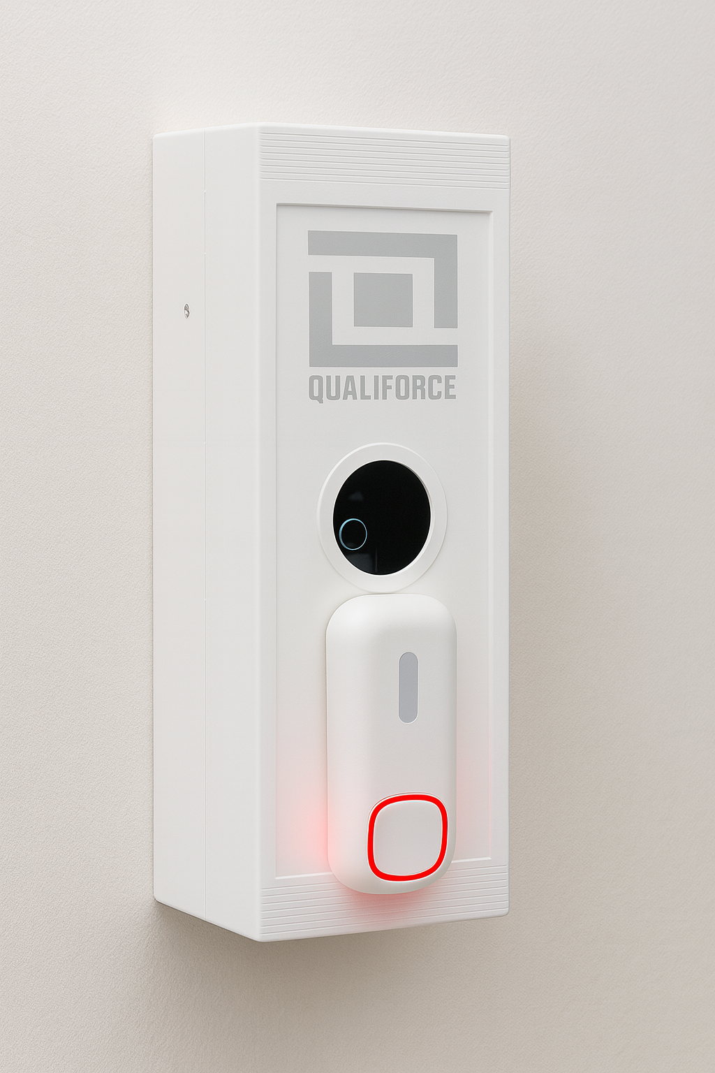 Alarme avec diffuseur de gaz lacrymogène 100% autonome QGAZ 150 Qualiforce