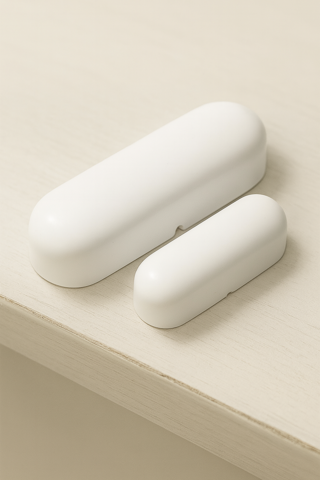 Détecteur d'ouverture de porte sans fil pile lithium pour alarme lacrymogène Qgaz 150 et 450 Qualiforce. Qualiforce